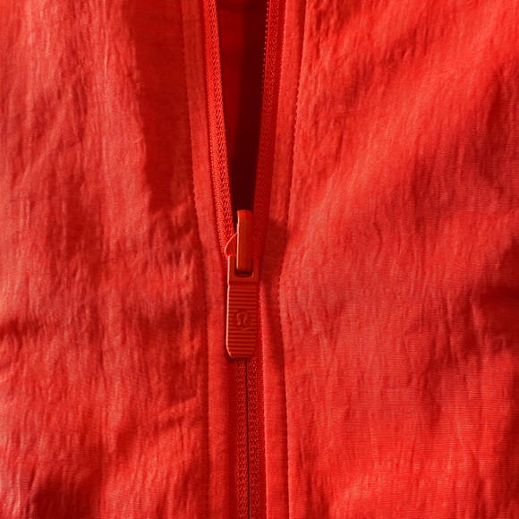 Lululemon Non Stop Bomber Reversible Jacket: Autumn Red sz8 RARE - Picture 9 of 15